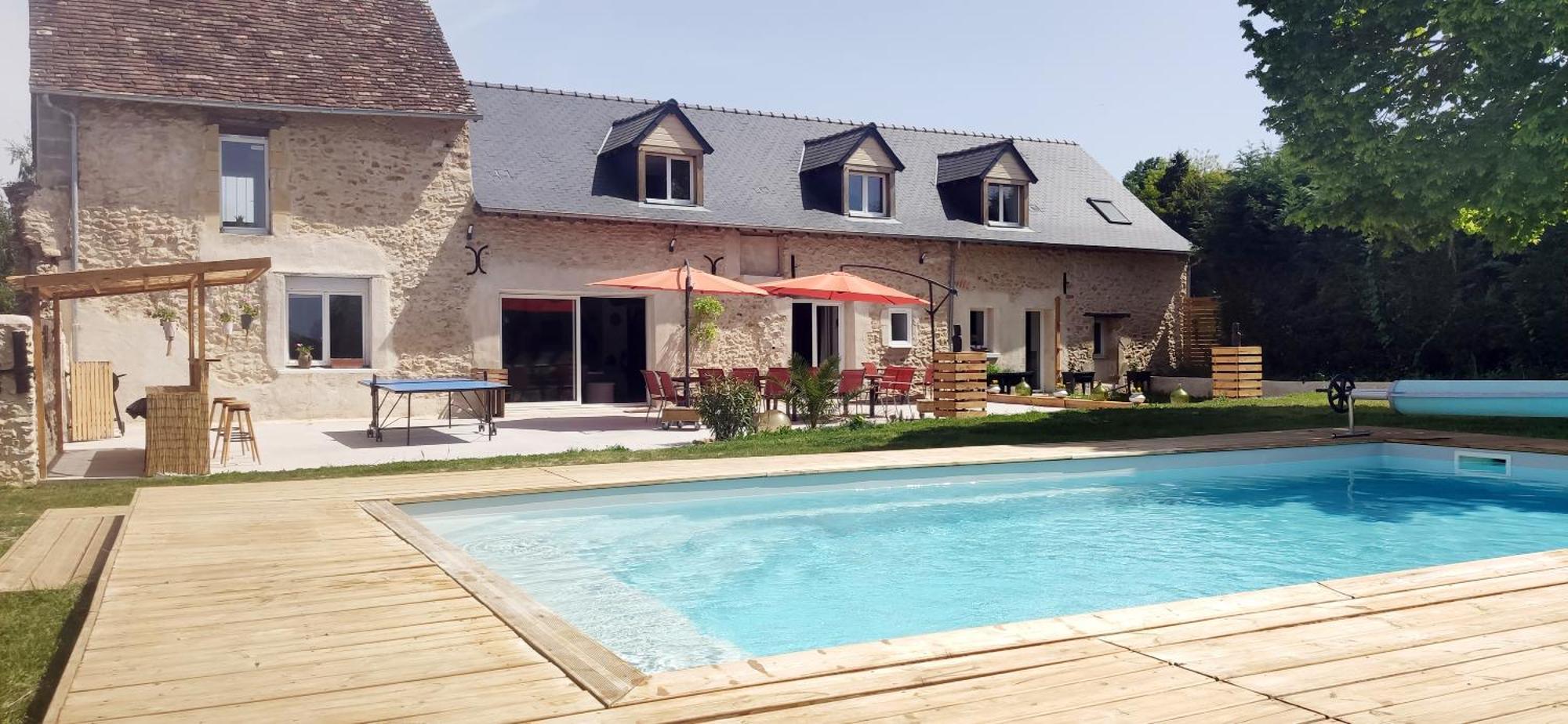 Gite Du Bois Richer 15 Personnes Fougere  Exterior photo